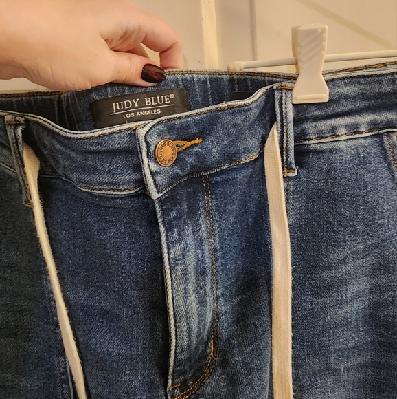 Judy Blue Dark Blue Women's Jeans - Picture 2 of 6